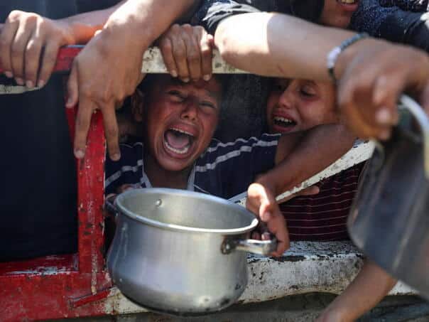 Almost a third of the people in Gaza did not eat on days, 90,000 women and children are critical