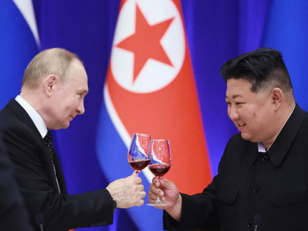 What benefit North Korea has from sending soldiers in Russia?