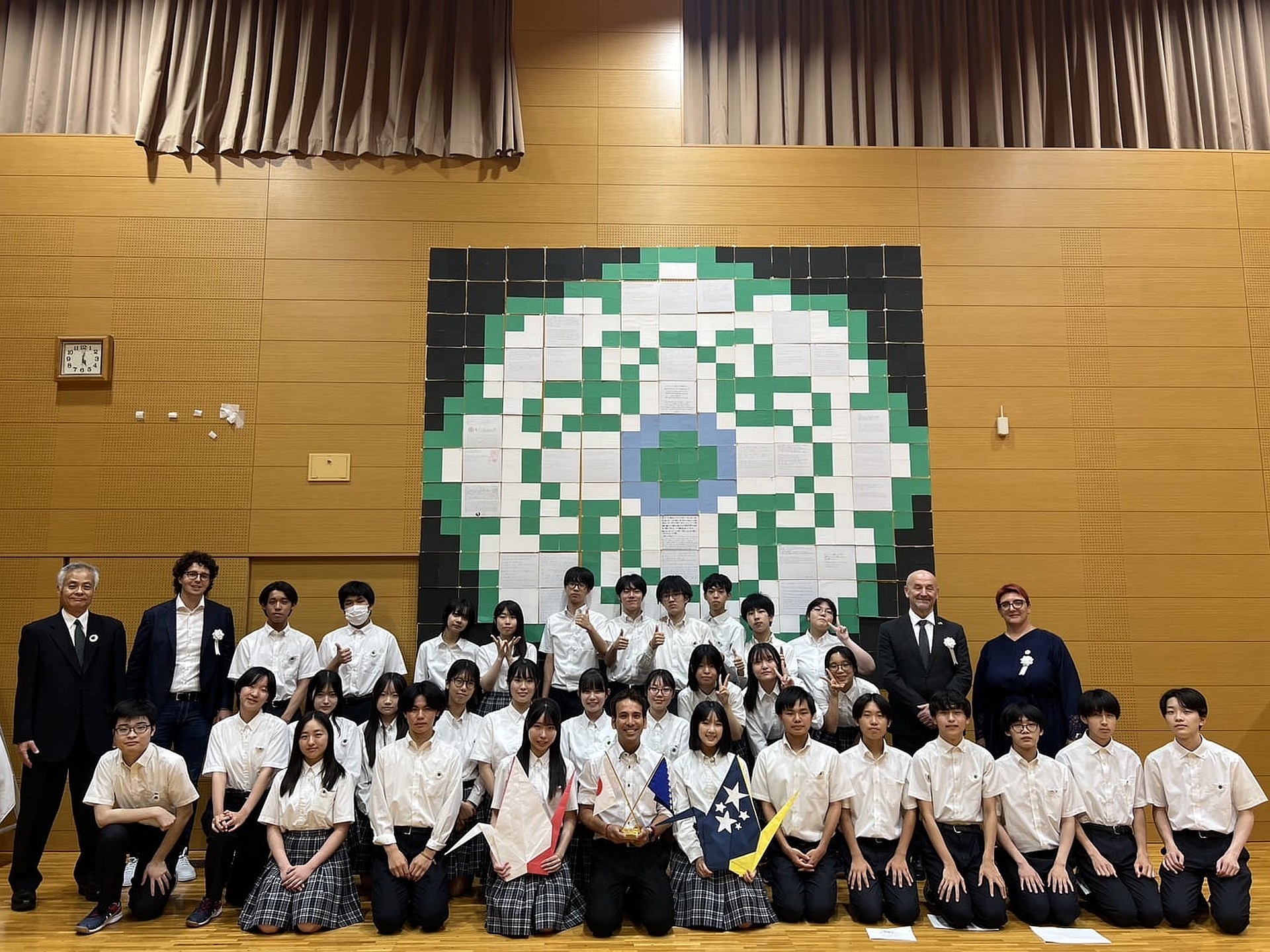 Jenna Ciši Minister attended the commemoration on the occasion of the 30th anniversary of the genocide in Srebrenica in Tokyo