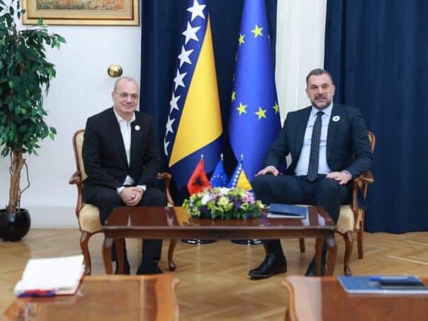 Konaković S Hasanijm: Strong support of Albania BiH