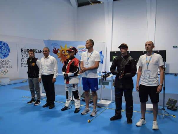 Memišević won silver on EYOF