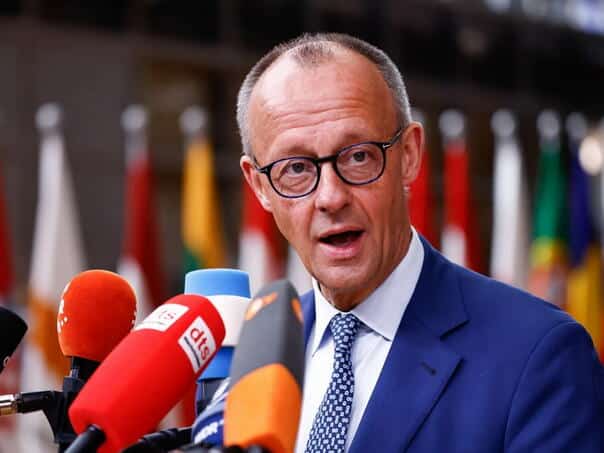 Merz warns now that no "underestimate" EU in the customs dispute