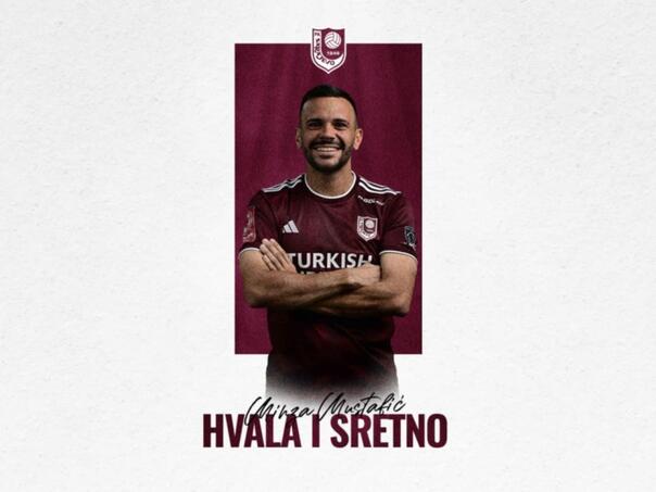 Mirza Mustafić is no longer a player FK Sarajevo