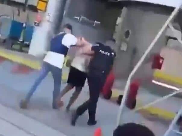 A footballer arrested at the airport that played on the club SP
