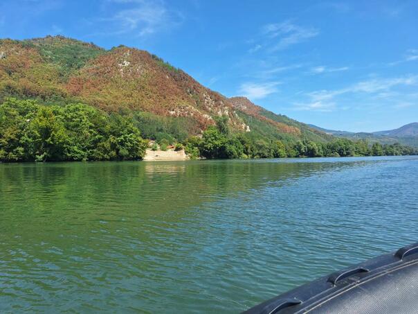 The ordered autopsy found on the coast of the Drina River