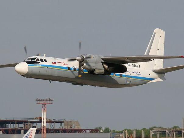 The plane above Russia with 50 passengers