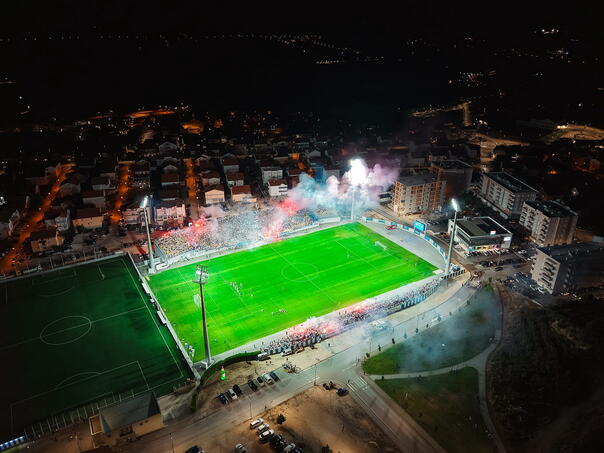 Posušje: Mode works on the first phase of covering the south tribune at the Mokra Dolac Stadium