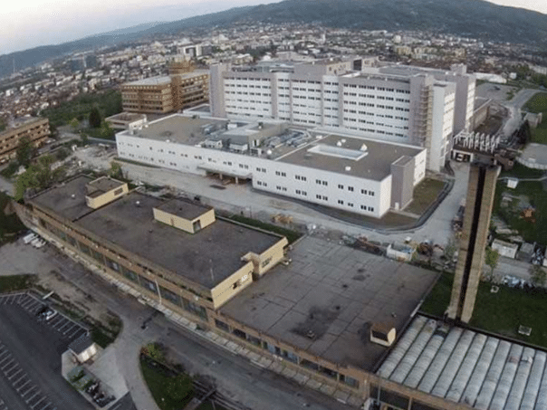 A passed out worker who fell off the building in Banja Luka