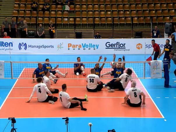 BiH national team in sitting volleyball with a convincing victory started EP