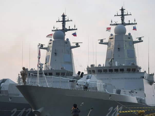Russia began large maritime exercises
