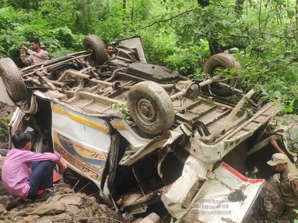 Seven people were killed in a car accident in India