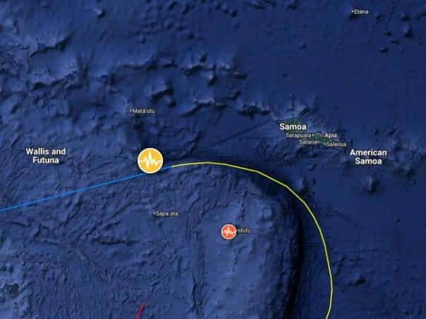 Strong earthquake 6.6 degrees hit Pacific