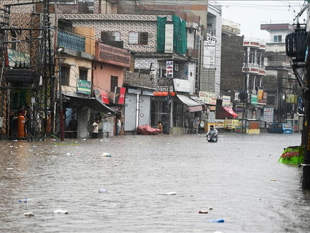 Three killed under the landslide caused by monsoon rains in Pakistan