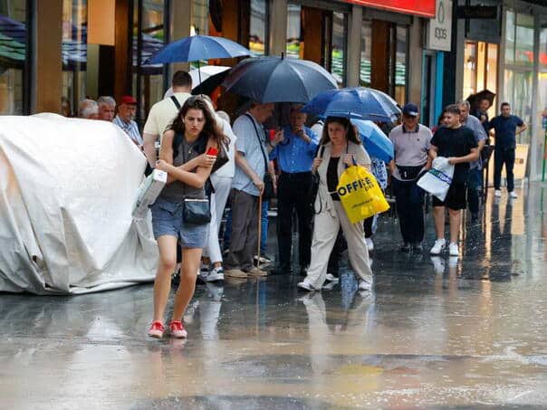 In BiH, refreshment, unstable weather with rain