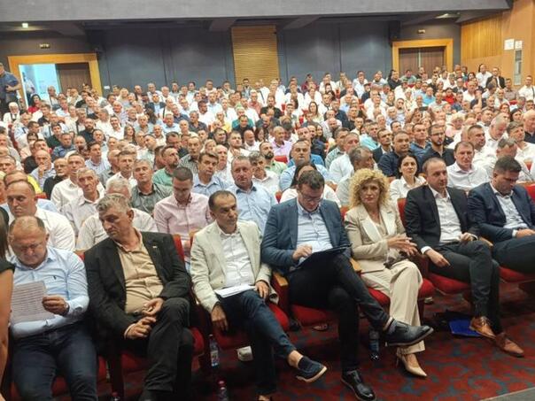 During the SDS Assembly: Milicevic avoids checking his term?