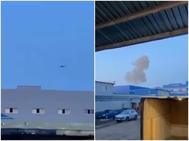 Ukrainians hit weapons warehouse in Russian airport