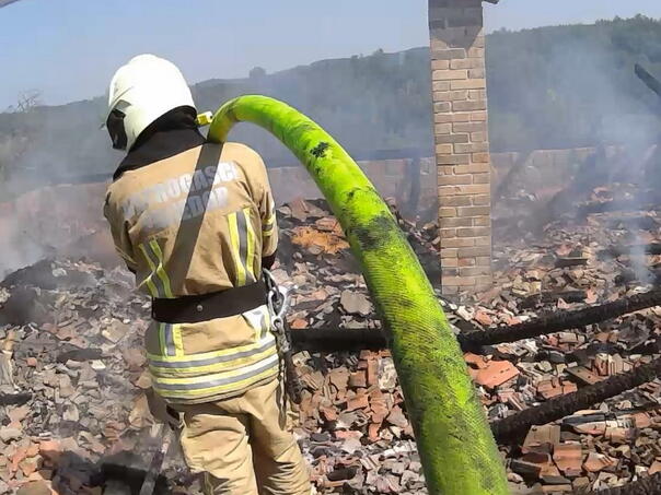 Firefighters in Prijedor in a month had 63 interventions, of which as many as 14 capture snakes