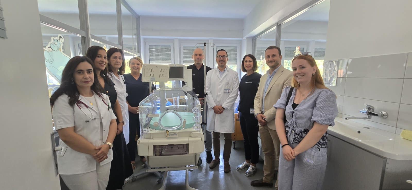 New Incubator for Tešanj General Hospital: Donation of NewCold Metal Construction worth 60,000 km