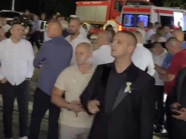 Wedding in BiH interrupted by bombs alert, 500 guys urgently left the salon