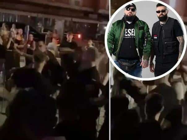Due to brutal beating at bug concert and jale arrested Taekwondo Borac