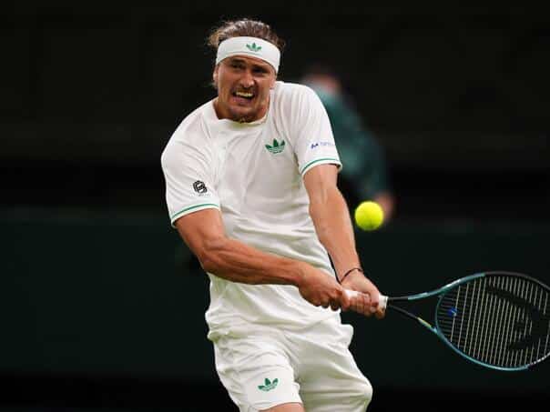 Zverev dropped out in the first round of Wimbledon after a marathon match