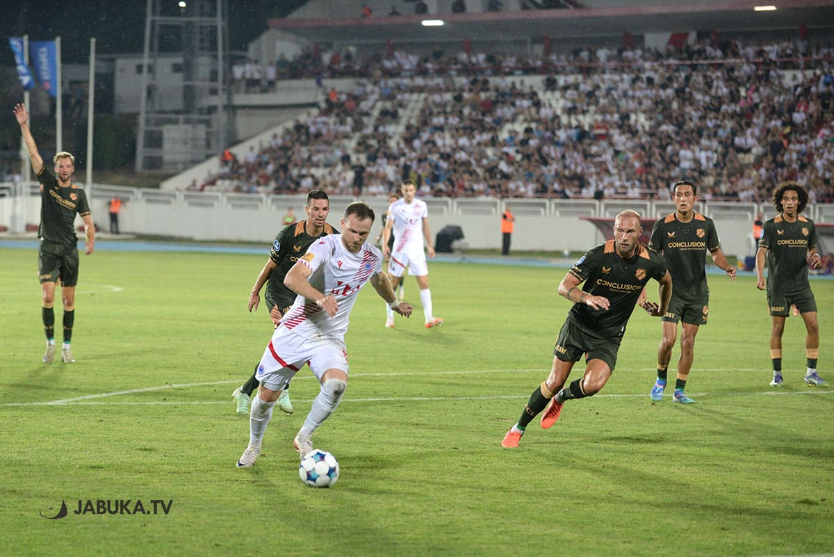 Defeat of Zrinjs in the first meeting against Utrecht in Mostar