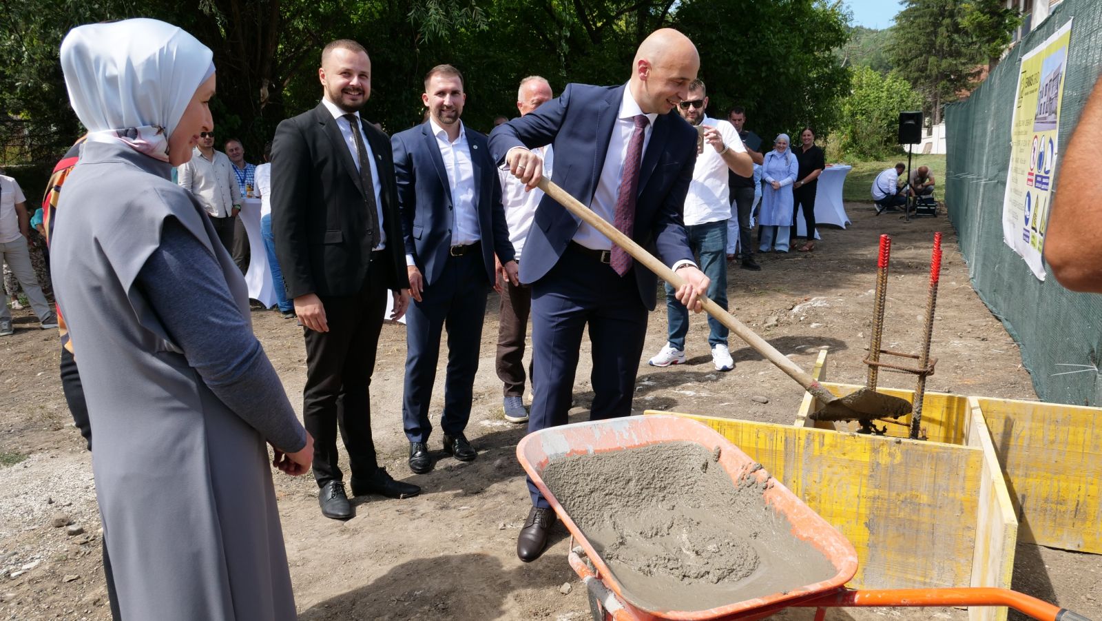 Investment start to build a new building of the Center for Social Work in Zavidovići