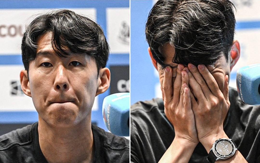 In tears left the club: Son after 10 years he leaves Tottenham