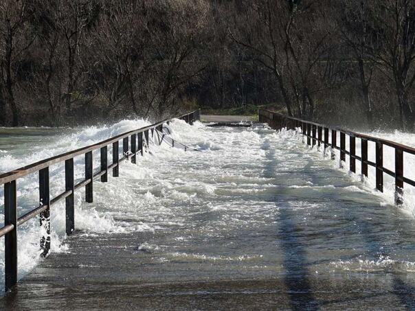 The Adriatic Water Area Agency warned of the possibility of flooding