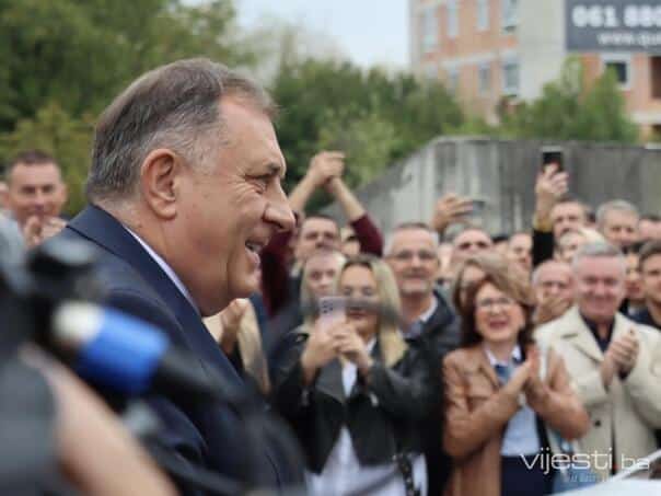 Ambassadors appointed by Cvijanovic sent support to Dodik