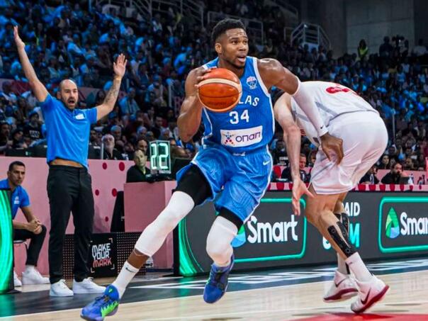 Greece declasses Georgia, the first victory of Slovenia with "Triple-Double" Dončić