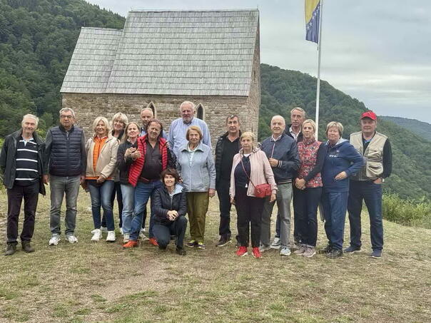 Group BH. Businessmen visited the Royal City of Bobovac