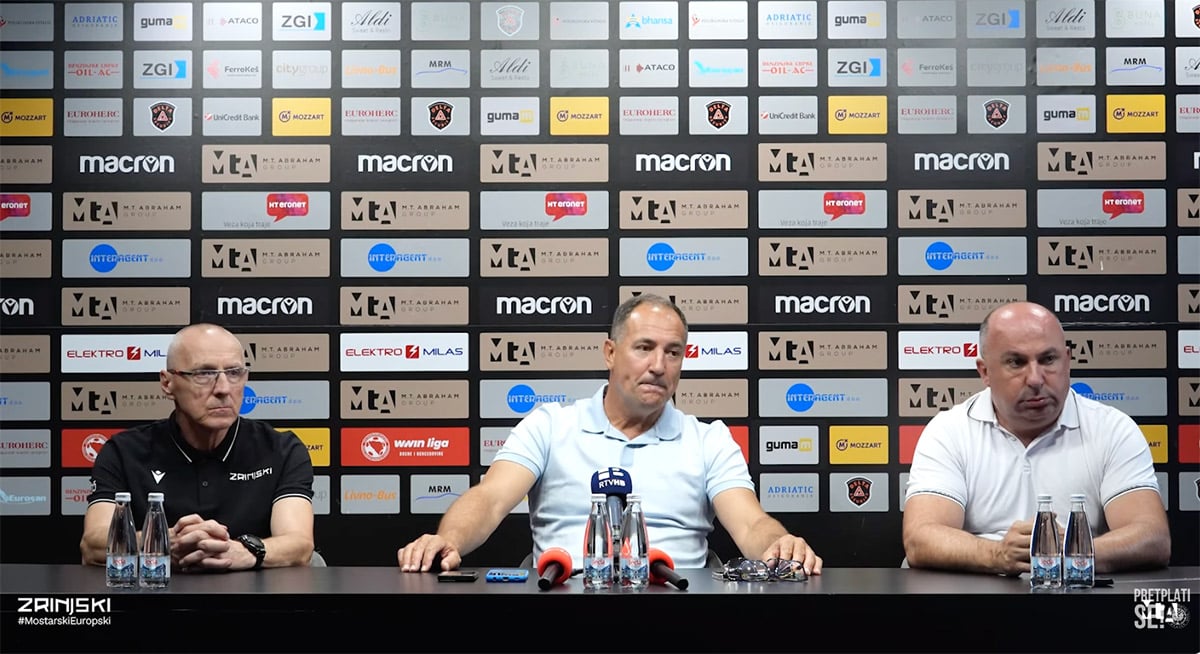 Stimac presented in Zrinjskom: the best coach we could bring at this point