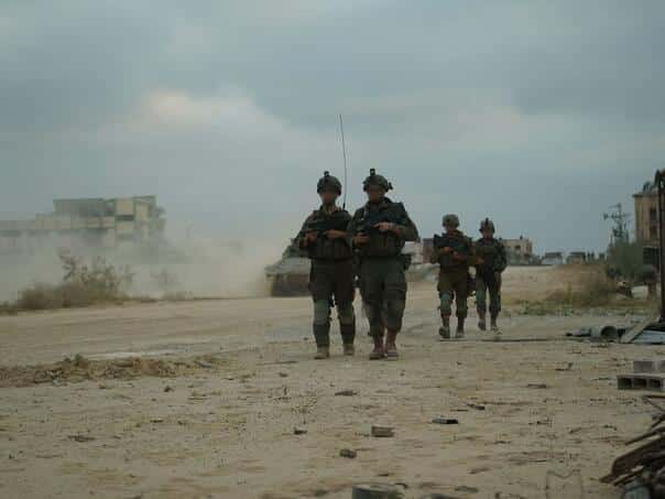 Israel began a military action of taking the city of Gaza