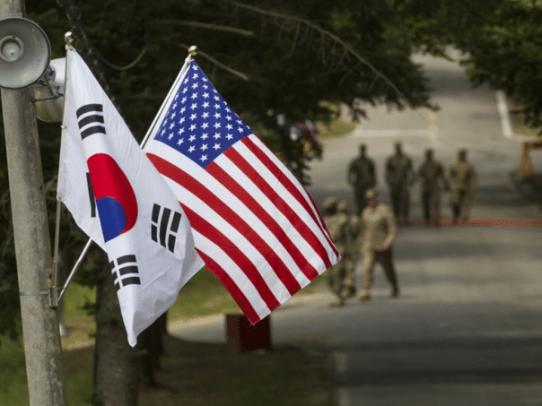 South Korea and now announced joint military exercises