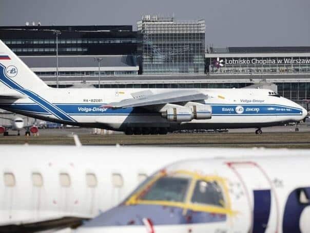 How to charge "parking" Russian planes in Germany?
