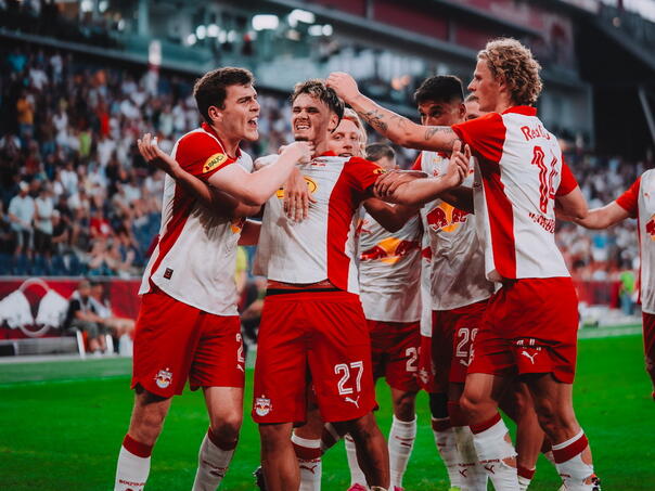 Kerim Alajbegović scored Golčin for Salzburg!
