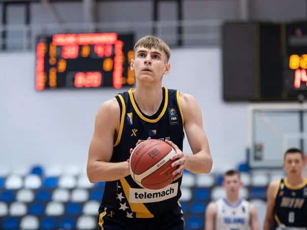 KK Bosna has the most dominant center of the European Championship B Division!