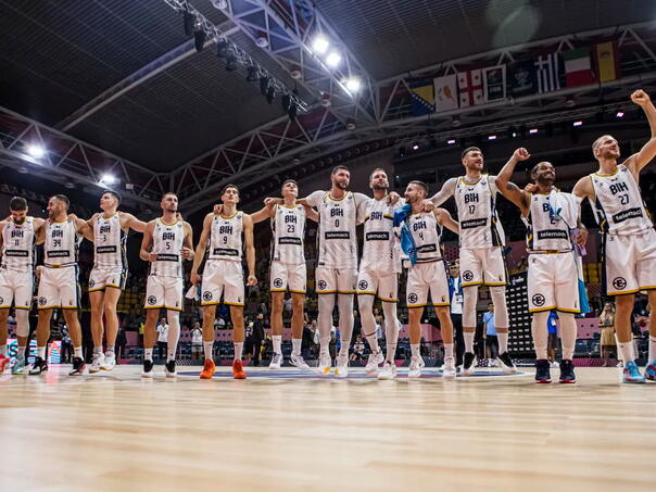 Basketball players of BiH over Spain tonight