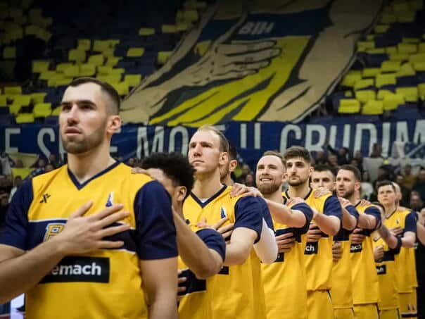 BiH basketball team v. Montenegro in Skenderija