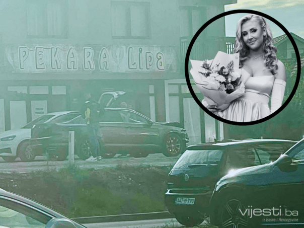 Citizens go out on the protest after the accident in which Ajla Nuhanović was killed