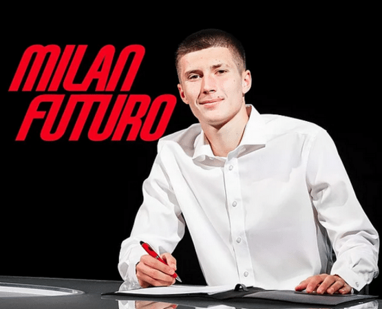 Young Dino Kurbegović signed for AC Milan