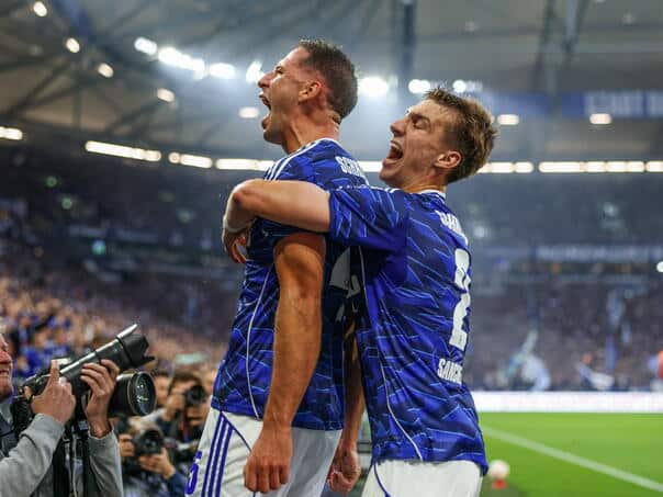 Nikola Katic scored on Debi for Schalke