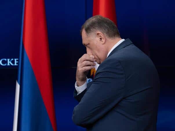 German sheet: near the game for Milorad Dodik
