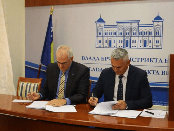 The OSCE and the District Government signed a Memorandum of Cooperation