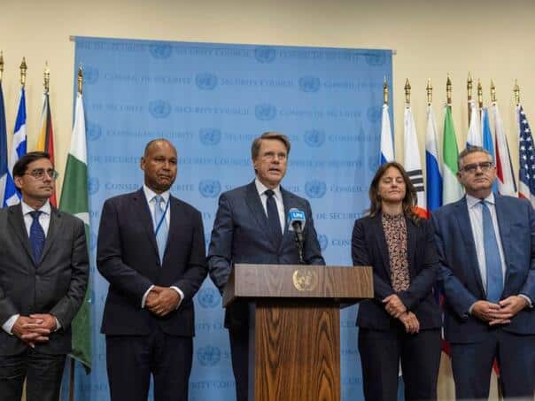 The five members of the UN Security Council sentenced the Israeli Gaza occupation plan