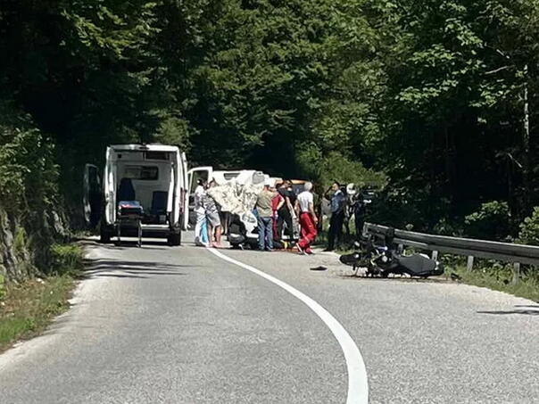 Police on Torm Accident: Motorcyclists from Trebinje died