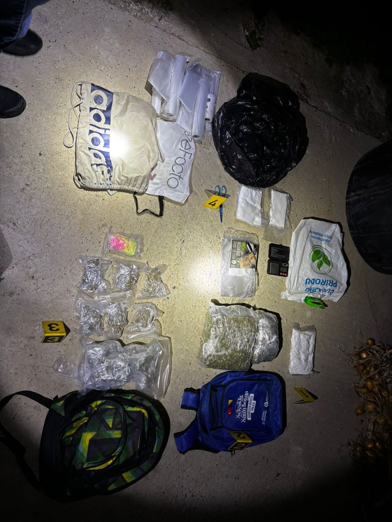 Large police action in Tešnji – narcotics, weapons and resale equipment