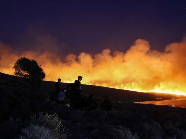 Record fires in Spain closed part of the Camino de Santiago route