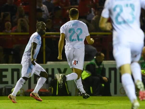 The river in the crazy finish overcame Irish for the Play-off European League